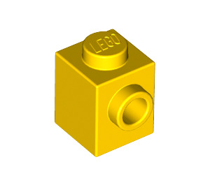 LEGO Yellow Brick 1 x 1 with Stud on One Side (87087)