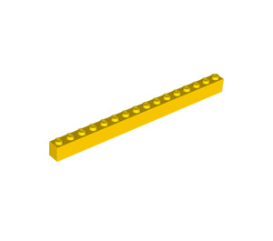 LEGO Yellow Brick 1 x 16 (2465)
