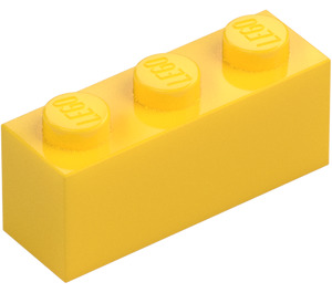 LEGO Geel Steen 1 x 3 (3622 / 45505)