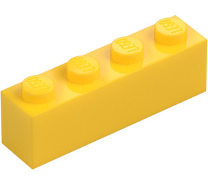 LEGO Yellow Brick 1 x 4 (3010 / 6146)