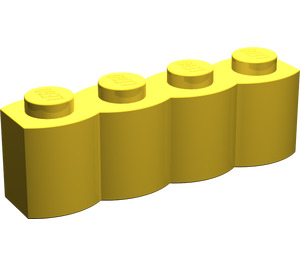 LEGO Yellow Brick 1 x 4 Log (30137)