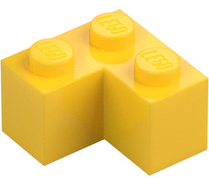 LEGO Жовтий Цегла 2 x 2 Куточок (2357)