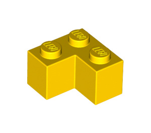 LEGO Jaune Brique 2 x 2 Coin (2357)
