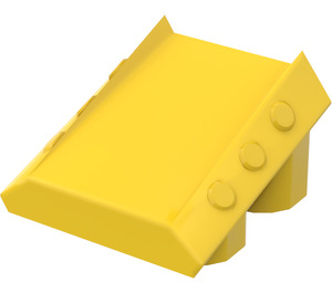 LEGO Yellow Brick 2 x 2 with Flanges and Pistons (30603)