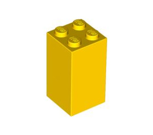 LEGO Yellow Brick 2 x 2 x 3 (30145)