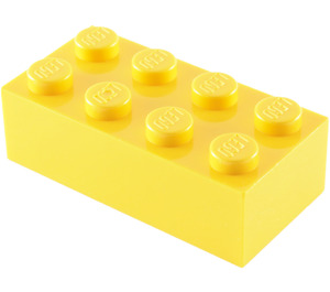 LEGO Yellow Brick 2 x 4 (3001 / 72841)