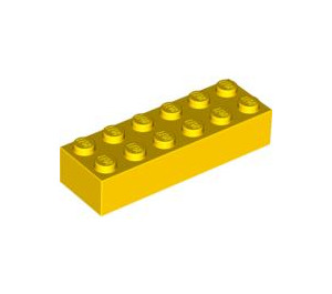 LEGO Geel Steen 2 x 6 (2456 / 44237)