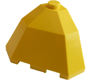 LEGO Gelb Backstein 3 x 3 x 2 Facet oben (2463)