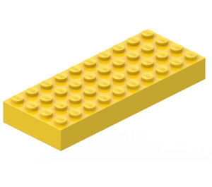 LEGO Jaune Brique 4 x 10 (6212)