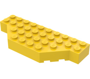 LEGO Yellow Brick 4 x 10 without Two Corners (30181)