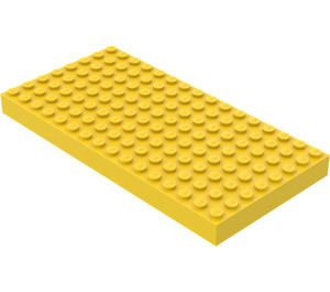 LEGO Giallo Mattoncino 8 x 16 (4204 / 44041)