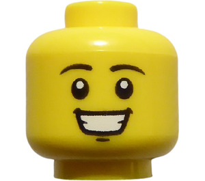 LEGO Żółty Cegła Kostium Guy (wpuszczany solidny wypustek) (3626)