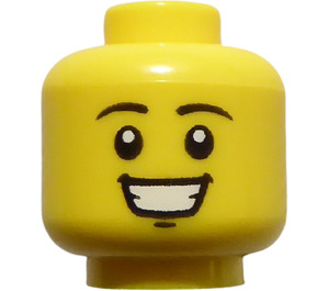 LEGO Yellow Brick Costume Guy (Recessed Solid Stud) (3626)