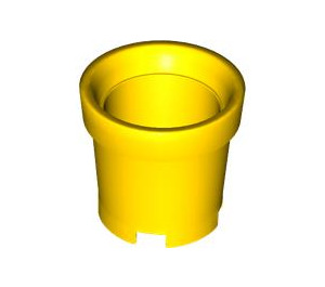 LEGO Yellow Bucket without Handle Holes (18742)