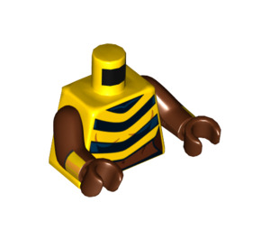 LEGO Yellow Bumblebee Minifig Torso (973 / 76382)