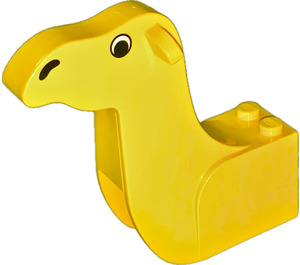 LEGO Yellow Camel Head with Nose and Eyes