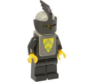 LEGO Yellow Castle Black Cavalry Minifigure