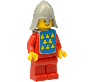 LEGO Jaune Castle Knight rouge Figurine