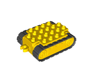 LEGO Jaune Caterpillar Châssis (25600)