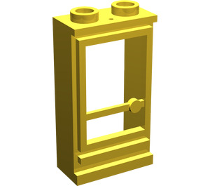 LEGO Yellow Classic Door 1 x 2 x 3 Left with Open Stud with Hole