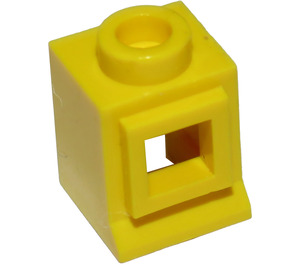 LEGO Jaune Classic Fenêtre 1 x 1 x 1 (Pas de verre)