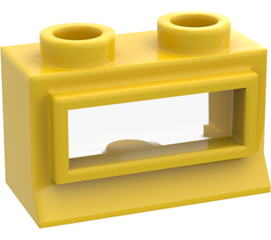 LEGO Żółty Classic Okno 1 x 2 x 1