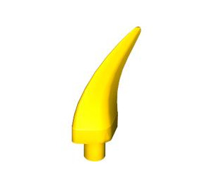 LEGO Yellow Claw with 0.5L Bar and 2L Curved Blade (87747 / 93788)