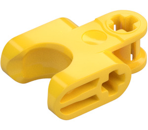 LEGO Yellow Connector 2 x 3 with Ball Socket and Smooth Sides and Rounded Edges (93571)