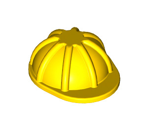 LEGO Yellow Construction Helmet with Brim (3833)