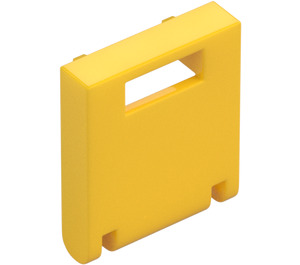 LEGO Giallo Contenitore Scatola 2 x 2 x 2 Porta con Fessura (4346 / 30059)