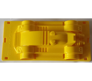 LEGO Giallo Contenitore Storage Racers Scatola Coperchio (64700)