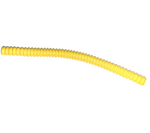 LEGO Yellow Corrugated Hose 12.8 cm (16 Studs) (22900 / 56714)