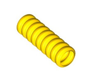 LEGO Gelb Corrugated Schlauch 2.4 cm (3 Bolzen) (21164 / 23001)