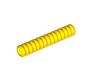 LEGO Yellow Corrugated Hose 4 cm (5 Studs) (23006 / 42814)