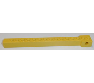 LEGO Geel Kraan Arm Buiten met 15 Studs Smal
