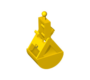 LEGO Yellow Crane Grab Bucket with Spring (75172)