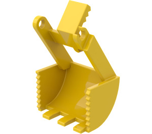 LEGO Yellow Crane Grab Jaw (3489)