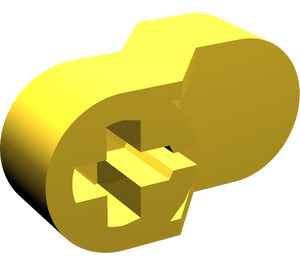 LEGO Yellow Crankshaft Link (2854 / 10721)