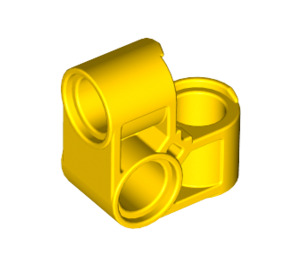 LEGO Jaune Traverser Bloquer Courbé 90 degrés avec Trois Trous d'épingle (44809)