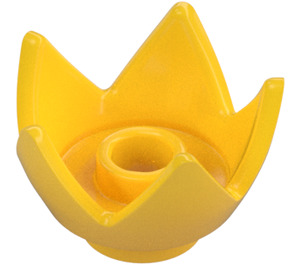 LEGO Yellow Crown Eggshell with 5 Points (39262)