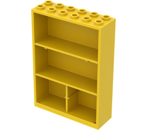 LEGO Yellow Cupboard 2 x 6 x 7 Fabuland