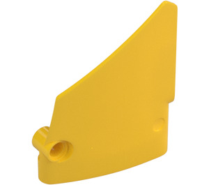 LEGO Yellow Curved Panel 13 Left (64394)