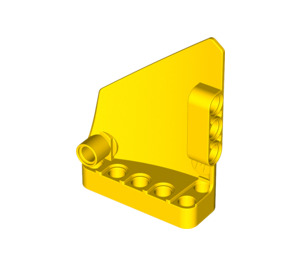 LEGO Yellow Curved Panel 14 Right (64680)