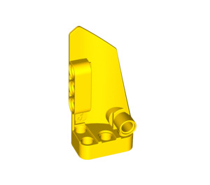 LEGO Yellow Curved Panel 3 Left (64683)