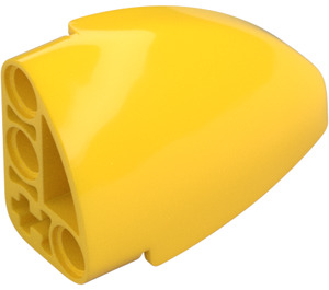 LEGO Yellow Curved Panel 3 x 5 x 2 Left (2438)