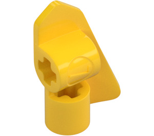 LEGO Yellow Curved Panel 7 Left (2387)