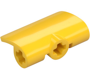 LEGO Giallo Curvel Pannello 2 x 3 (71682)