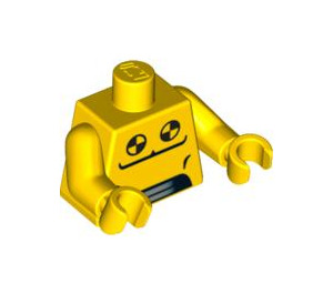 LEGO Amarillo Demolition Dummy Torso (973 / 88585)