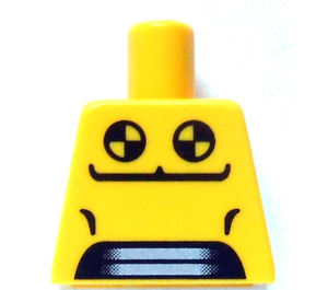LEGO Yellow Demolition Dummy Torso without Arms (973)