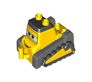 LEGO Yellow Digger Top with Belts (17003)